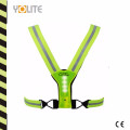 LED Safety Vest Hi Viz Reflex Rubber En13356 Standard